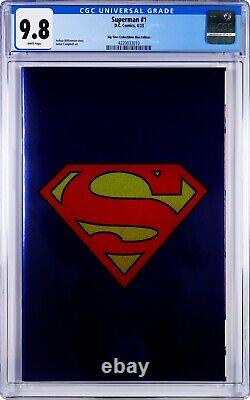 Superman #1 (2023) CGC 9.8 Big Time Collectibles Ltd. Blue Foil Edition