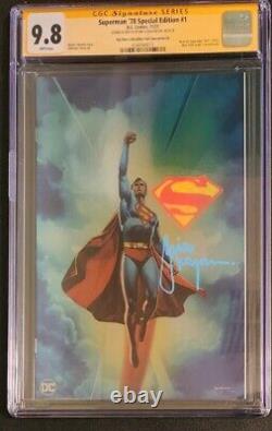 Superman 78 Special Edition #1 CGC SS 9.8 Foil NYCC Signed & Remarque By Suayan