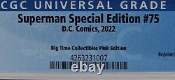 Superman Special Edition 75 Pink Foil CGC 9.8 Death Of SUPERMAN BTC