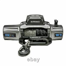 Superwinch SX10000SR 12VDC Winch 10000lbs Single Line Pull 80' Synthetic Rope