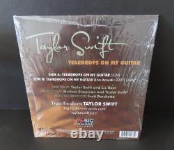 TAYLOR SWIFT Teardrops On My Guitar 7 Vinyl Record NUMBERED Big Machine NEW
