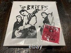 THE BRIEFS Singles Only 5x 7 Vinyl Cassette Box Set SEALED-epoxies spits nofx