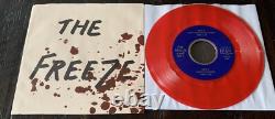 THE FREEZE I Hate Tourists 7 Red Vinyl Splatter Sleeve-Gang Green Zero Boys