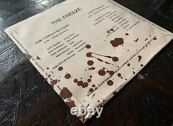 THE FREEZE I Hate Tourists 7 Red Vinyl Splatter Sleeve-Gang Green Zero Boys