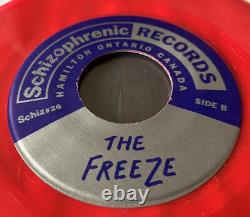 THE FREEZE I Hate Tourists 7 Red Vinyl Splatter Sleeve-Gang Green Zero Boys