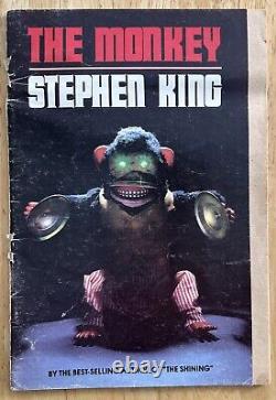 THE MONKEY by STEPHEN KING Gallery Promo Pamphlet Paperback VERY RARE