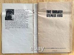 THE MONKEY by STEPHEN KING Gallery Promo Pamphlet Paperback VERY RARE