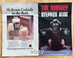 THE MONKEY by STEPHEN KING Gallery Promo Pamphlet Paperback VERY RARE