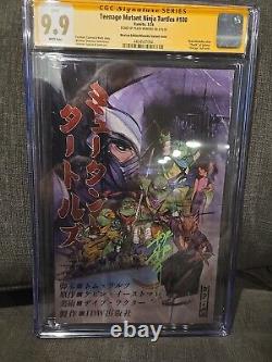 TMNT #100 CGC SS 9.9 MEXICAN LaMole Foil SIGNED PEACH MOMOKO