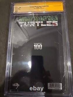 TMNT #100 CGC SS 9.9 MEXICAN LaMole Foil SIGNED PEACH MOMOKO