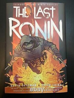 TMNT The Last Ronin HARDCOVER #757 6x SIGNED KEVIN EASTMAN TOM WALTZ PROSHIPPER