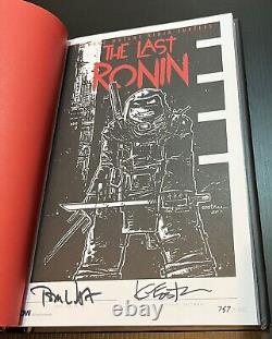 TMNT The Last Ronin HARDCOVER #757 6x SIGNED KEVIN EASTMAN TOM WALTZ PROSHIPPER