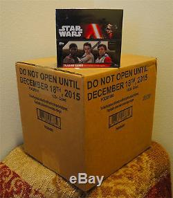 TOPPS Star Wars The Force Awakens Series 1 Special Edition 16/24 Hobby Box CASE