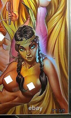TT 1/5 Naughty Foil Princesses By Narcelio Sousa! Duty Calls Girls #1