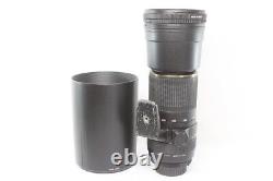 Tamron SP 200-500mm F/5-6.3 LD AF IF Di Telephoto Zoom Lens A08 for Nikon withCase
