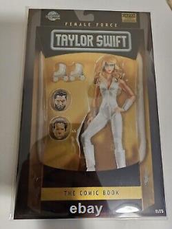 Taylor Swift Female Force Metal Cover 11/25 Dazzler Action Figure Roller Skates