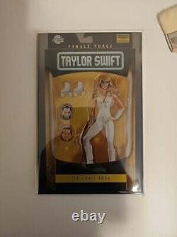 Taylor Swift Female Force Metal Cover 11/25 Dazzler Action Figure Roller Skates