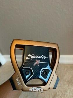 Taylormade Spider x putter 33 inch (single bend) with Special Edition Head cover