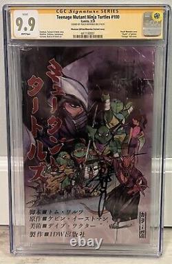 Teenage Mutant Ninja Turtles #100 CGC SS 9.9 LaMole Foil Exclusive-Peach Momoko