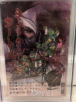 Teenage Mutant Ninja Turtles #100 CGC SS 9.9 LaMole Foil Exclusive-Peach Momoko