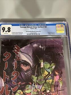 Teenage Mutant Ninja Turtles #100 La Mole CGC 9.8 Peach Momoko Mexican Foil TMNT