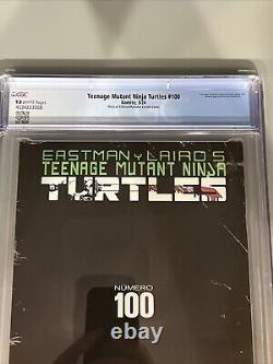 Teenage Mutant Ninja Turtles #100 La Mole CGC 9.8 Peach Momoko Mexican Foil TMNT