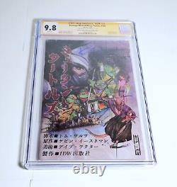 Teenage Mutant Ninja Turtles #100 MX Foil Peach Momoko CGC SS 9.8 signed Kevin E
