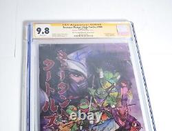Teenage Mutant Ninja Turtles #100 MX Foil Peach Momoko CGC SS 9.8 signed Kevin E