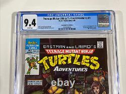 Teenage Mutant Ninja Turtles Adventures 1 CGC 9.6 Canadian Price Variant Archie