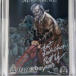 Texas Chainsaw Massacre #1 Fearbook Body Count Variant Cgc Ss Brett Wagner