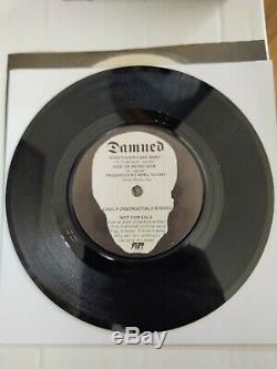 The Damned 7 Inch Stretcher Case Baby/sick Of Being Sick Mint Vinyl Punk Rock