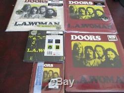 The Doors L. A. Woman Rare Set Lp + Sessions 180 Gram +singles 45 Box +japan CD