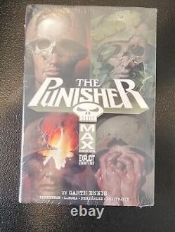 The Punisher Max Omnibus Vol. 1 Garth Ennis DM Variant Hardcover NEW SEALED