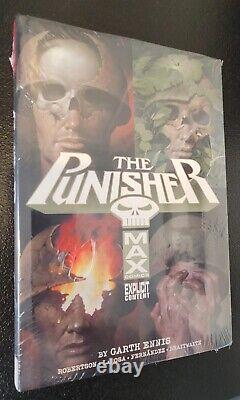 The Punisher Max Omnibus Vol. 1 Garth Ennis DM Variant Hardcover NEW SEALED