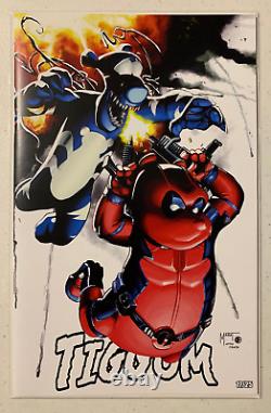 Tiggom Venom & Deadpool DO YOU POOH Variant (Limit 25!) Clayton Crain Venom #1