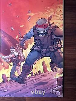 Tmnt The Last Ronin #5 Ben Bishop Bishart Connecting Cover Variant Set Of 5 Nm