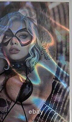 Totally Rad Black Cat Shikarii. Lava Foil WithTats Noble AP 9 NM