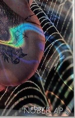 Totally Rad Black Cat Shikarii. Lava Foil WithTats Noble AP 9 NM