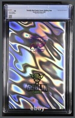 Totally Rad Black Cat Shikarii Virgin Lava Foil Cgc 9.8 Topless Comic Book