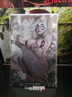 Totally Rad METAL AP 10 Black Cat by Shikarii Lingerie Tattoo Variant Toploader