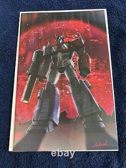 Transformers #10 Livio Ramondelli SDCC Virgin Thank You Variant