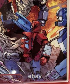 Transformers #17 Jimbo Salgado Wraparound Ltd 300 withCOA Excellent