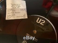 U2 The Blackout 12 White+Black Vinyl SEALED! Free Shipping