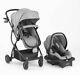 Urbini Omni Plus 3 In 1 Travel System Special Edition Stroller Car Seat Safe New