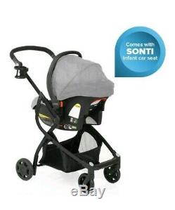 Urbini Omni Plus 3 in 1 Special Edition Travel System Heather Gray