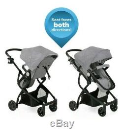 Urbini Omni Plus 3 in 1 Special Edition Travel System Heather Gray