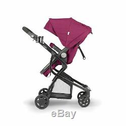 Urbini Omni Plus 3 in 1 Travel System Special Edition, Raspberry Fizz