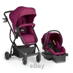 Urbini Omni Plus 3 in 1 Travel System, Special Edition, Raspberry Fizz New