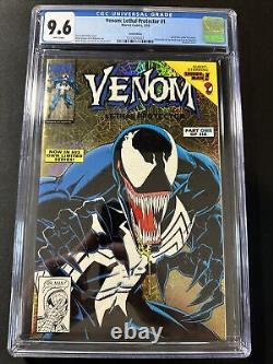 VENOM Lethal Protector #1 CGC 9.6 Gold Edition 1993 White Pages Marvel New Case