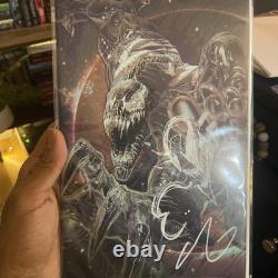 Venom #34 John Giang Signed Remarked Sketch- Exclusive Virgin Variant Coa